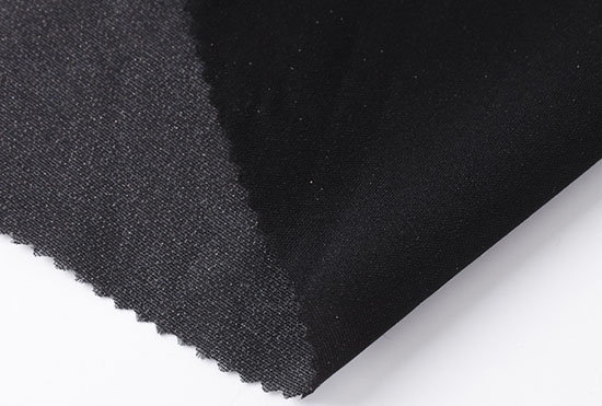 black silk organza interfacing